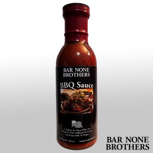 Product Photo of Bar None Brothers 12oz bottle of Signature Barbecue Sauce.